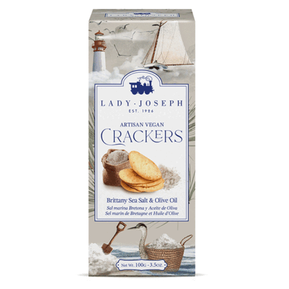 Crackers vegani cu sare de Guérande, Lady Joseph, 100g - imagine 5