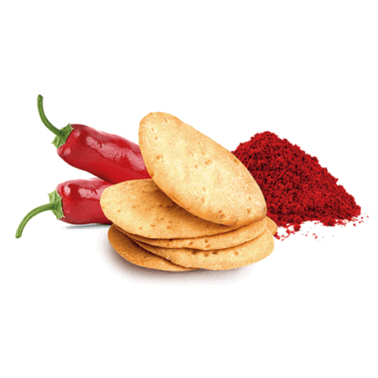 Crackers cu paprika picanta, Lady Joseph, 100g - imagine 5