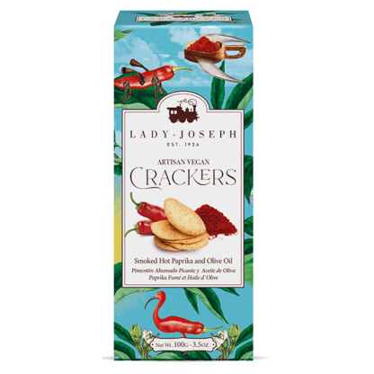 Crackers cu paprika picanta, Lady Joseph, 100g - imagine 4