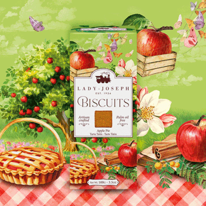 Biscuiti Apple Pie, Lady Joseph, 100g - imagine 2