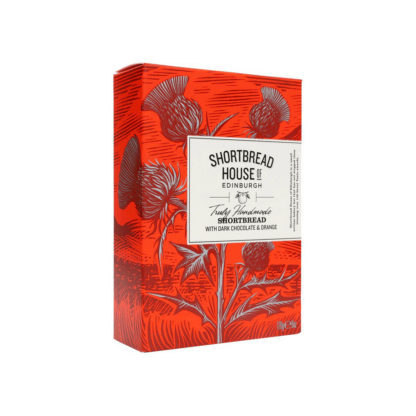 Biscuiti artizanali cu unt, portocala si ciocolata neagra, Shortbread, 170g