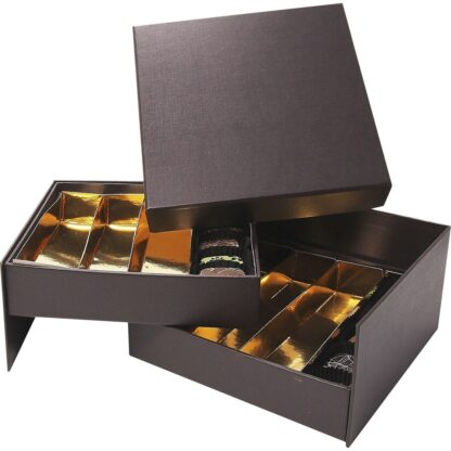Brown Cube, Cutie cu Praline Belgiene Valentino, 360g