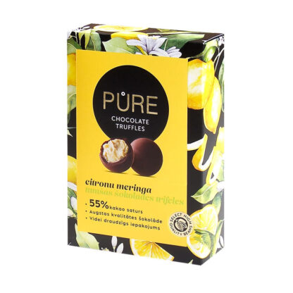Trufe de ciocolată cu cremă de lămâie Pure Chocolate 148g
