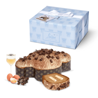 Panettone (Colomba) Zabaione și Cremă de Cafea, Genesi, Loison, 600g