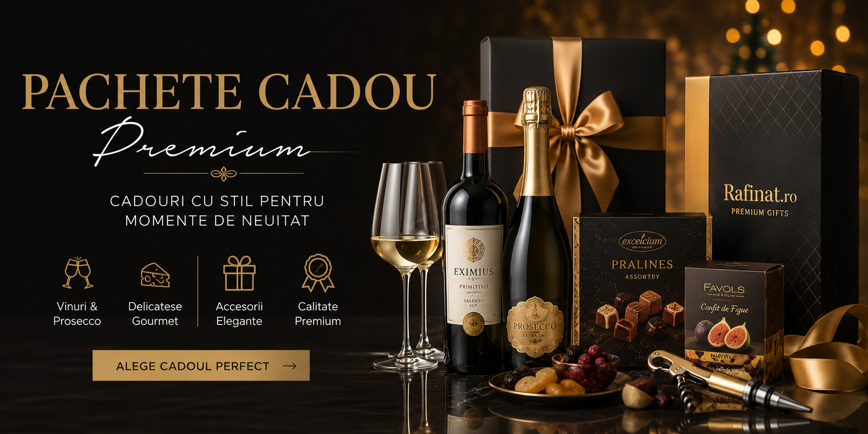 Pachete cadou premium Rafinat