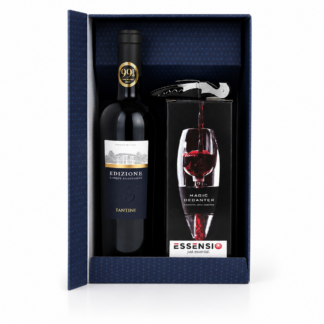 Pachet Cadou Edizione Cinque Autoctoni cu Aerator Magic Decanter Essensio
